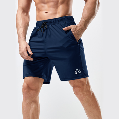 FT - NAVY BLUE ACTIVE SHORTS