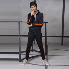Export Quality Black Trinda Fabric Tracksuit For Men/Women