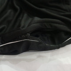 FT - BLACK WITH WHITE STRIPE TROUSER