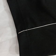 FT - BLACK WITH WHITE STRIPE TROUSER
