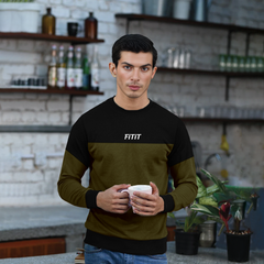 Olive Black Signature Sweatshirt
