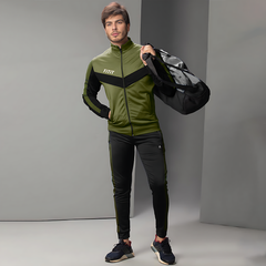 Fdot Green and Black Premium combo Tracksuit For Men/Women