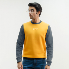 Yellow Gray Prestige Sweatshirt