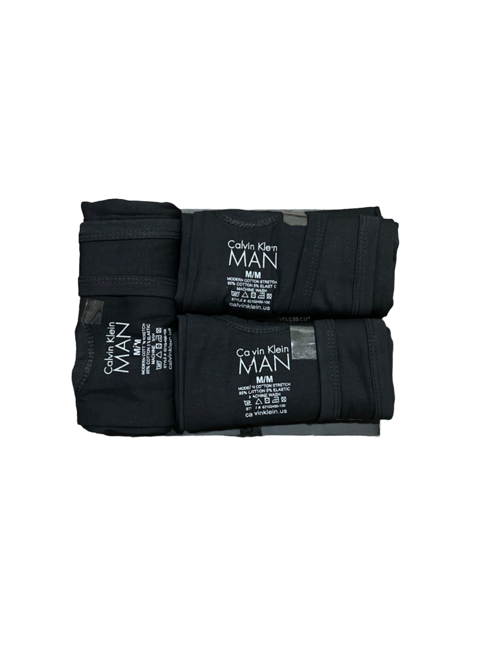 CK - Vest Black (Pack Of 3)