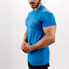 Adi Light Blue  T-Shirt (Branded)