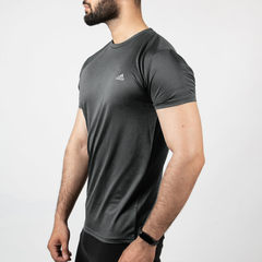 Adi Gray Ventilated Mesh T-Shirt (Branded)