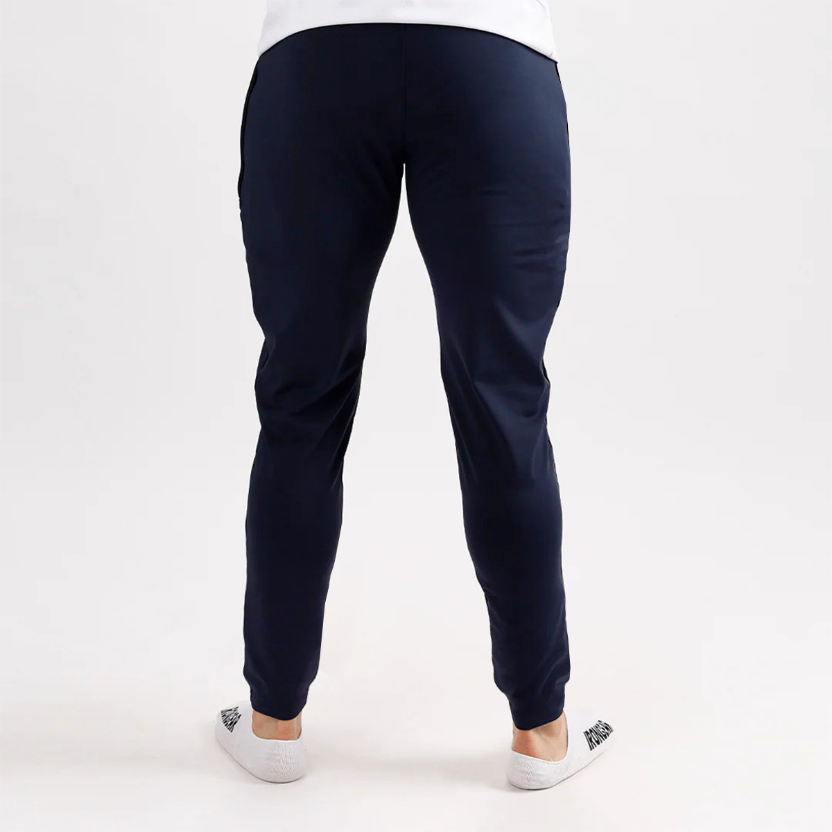 Nik  Navy Blue Trouser  Reflective Logo and Zip(Branded)