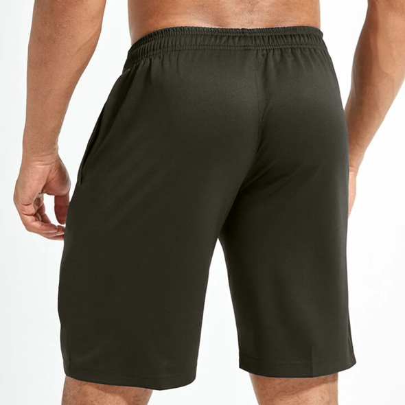 FT - OLIVE GREEN ACTIVE SHORTS